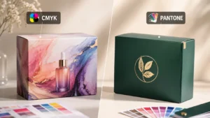 CMYK vs Pantone Printing for Custom Packaging Boxes