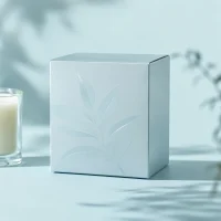 Spot UV of candle box