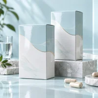 Supplement Packaging Boxes Gloss Lamination