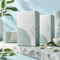 Supplement Packaging Boxes Matte Lamination