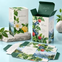 Supplement Packaging CMYK Printing
