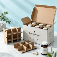 Supplement Packaging Corrugated Inserts