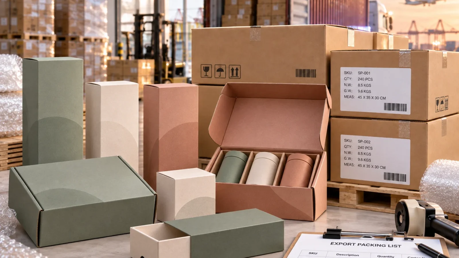 ⑧ Export Packing and Shipping Coordination